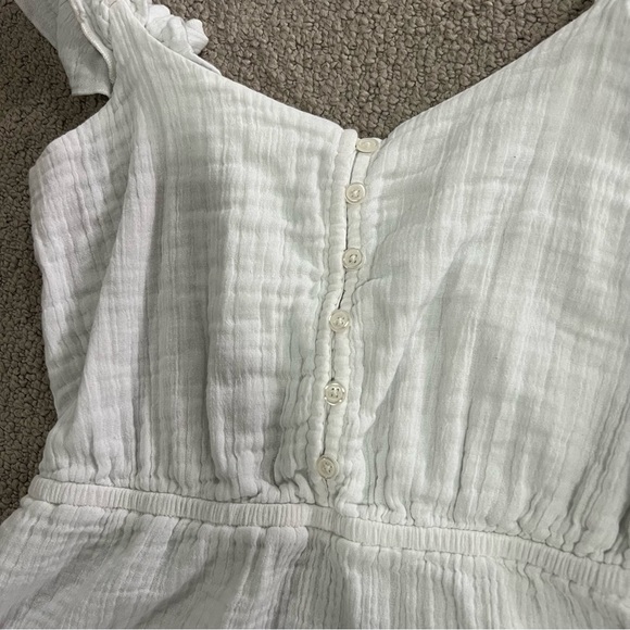 White Gauze Sleeveless Top | Size S | Maurice’s - Picture 3 of 6